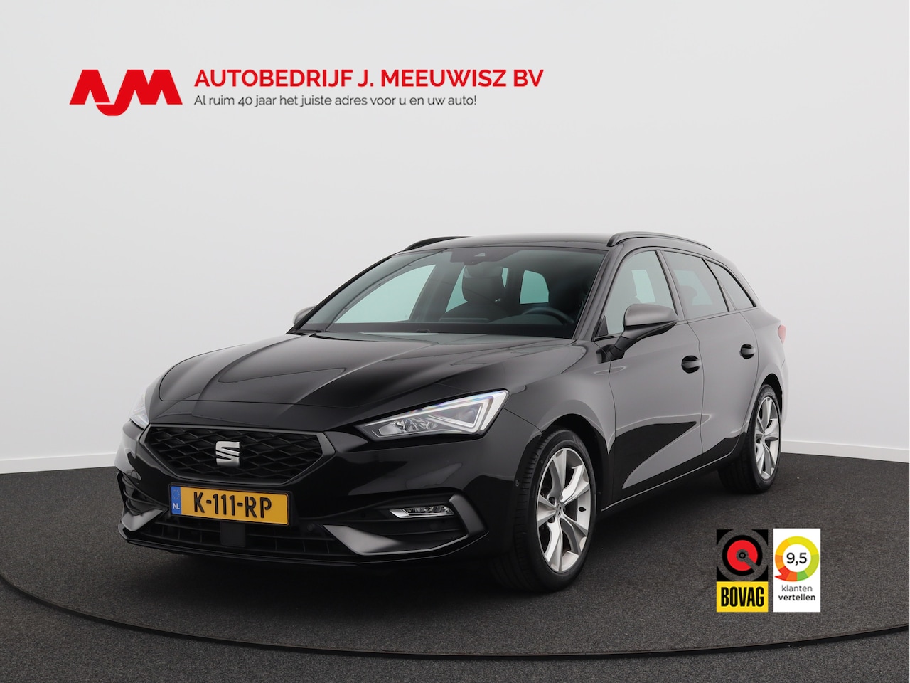 SEAT Leon Sportstourer - 1.5 TSI FR Launch Edition/ lage km/ zeer mooi! - AutoWereld.nl