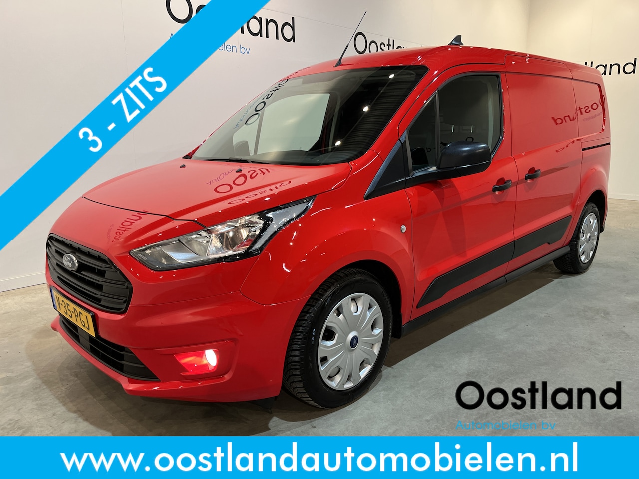 Ford Transit Connect - 1.5 EcoBlue L2 Trend / Euro 6 / Airco / Schuifdeur L + R / PDC / 3-Zits / 70.000 KM!! - AutoWereld.nl