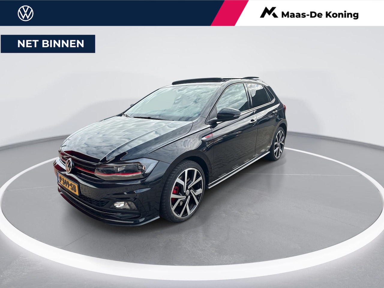 Volkswagen Polo - 2.0 TSI 200pk DSG GTI · Panoramadak · Camera · Apple/Android Car Play · Stoelverwarming · - AutoWereld.nl