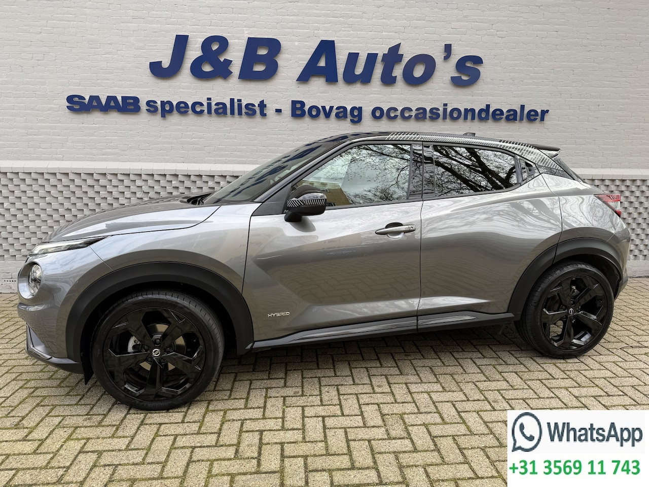 Nissan Juke - 1.6 Hybrid Premiere Edition Stoelverwarming Navigatie Onderhoudsboekje - AutoWereld.nl