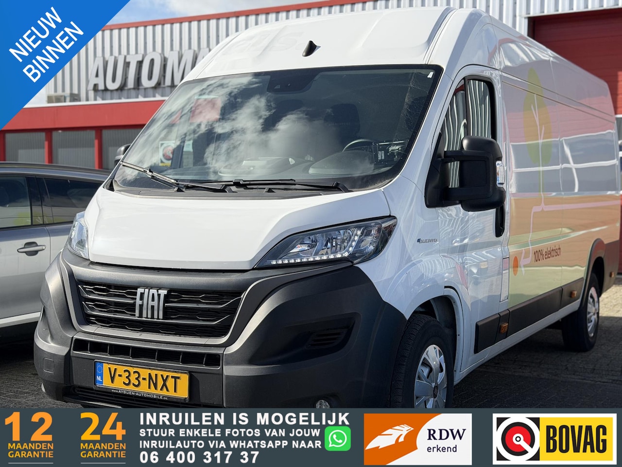 Fiat E-Ducato - 3.5T L4H3 47kWh 3.5T L4H3 47 kWh - NIEUWSTAAT - AutoWereld.nl