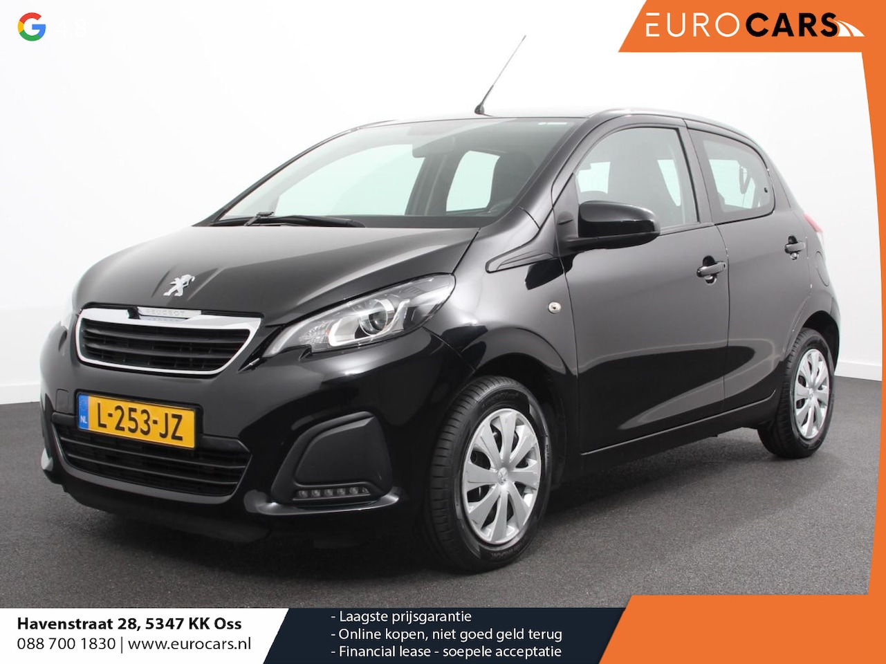 Peugeot 108 - 1.0 e-VTi Active | Airco | Bluetooth | Led | 5 deurs - AutoWereld.nl