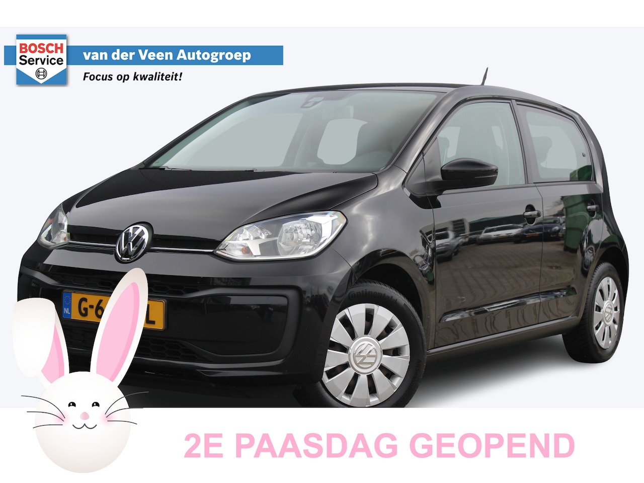 Volkswagen Up! - 1.0 BMT move up! | Cruise | Airco | Elektr. ramen | Parkeersensoren achter | Bluetooth | I - AutoWereld.nl
