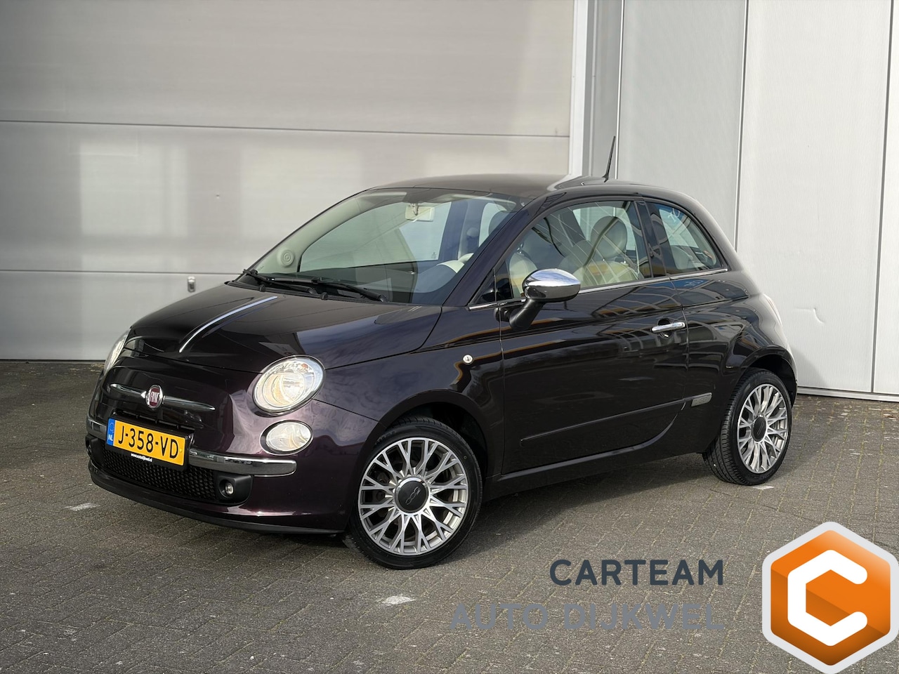 Fiat 500 - 1.2 Lounge Pano/Unieke uitvoering! - AutoWereld.nl