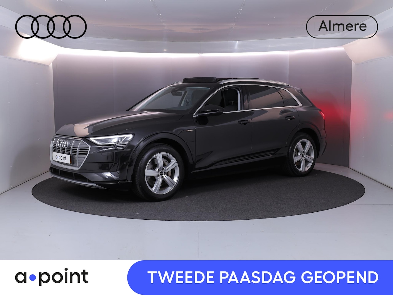 Audi e-tron - 50 quattro Business edition Plus 71 kWh 313pk | SOH 93%  | Leder | Panorama dak | Navigati - AutoWereld.nl