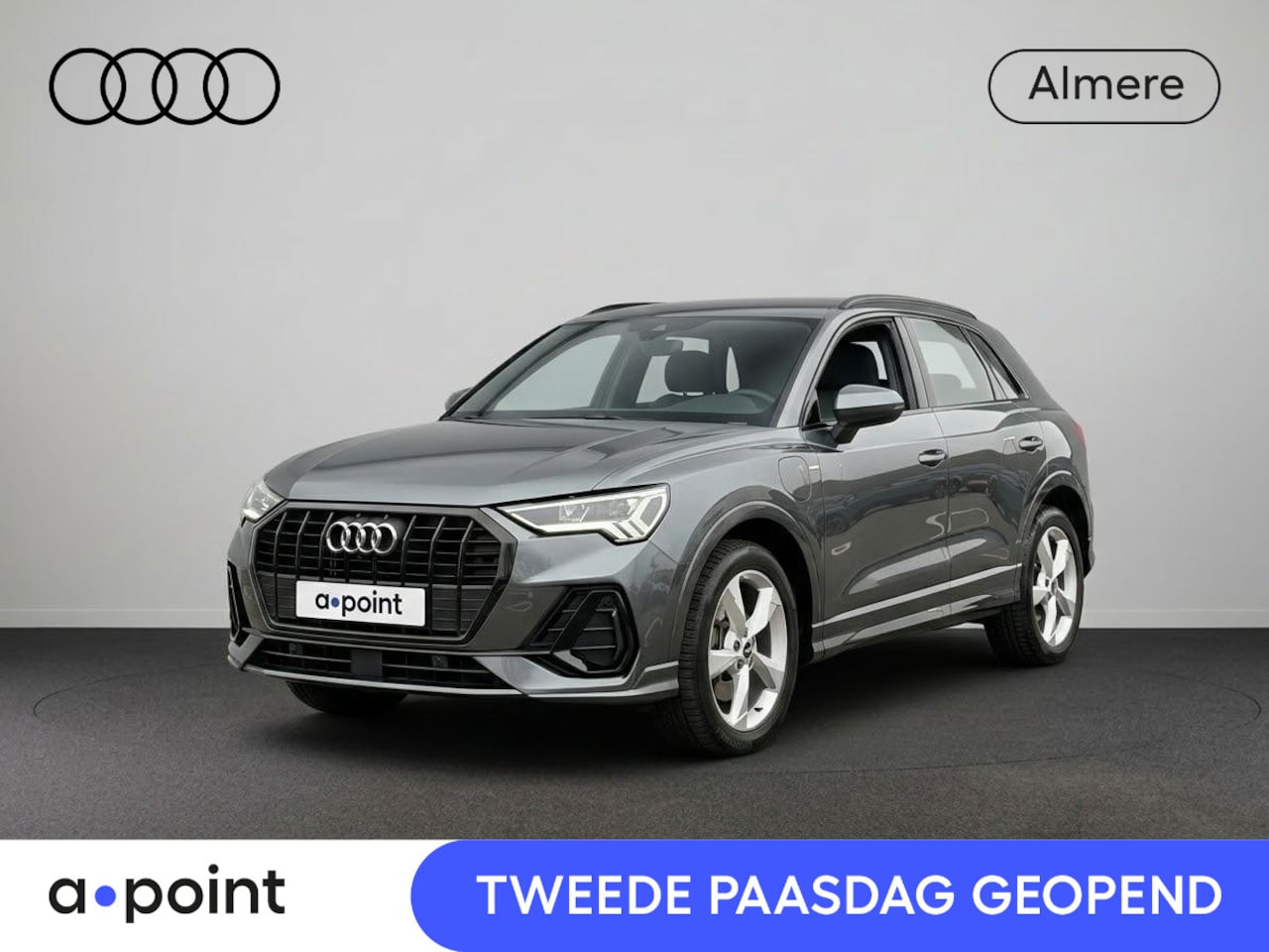 Audi Q3 - 45 TFSI e S edition 245PK | SOH 93% | Memory | Sfeerverlichting | 360 Camera | Blindspot | - AutoWereld.nl