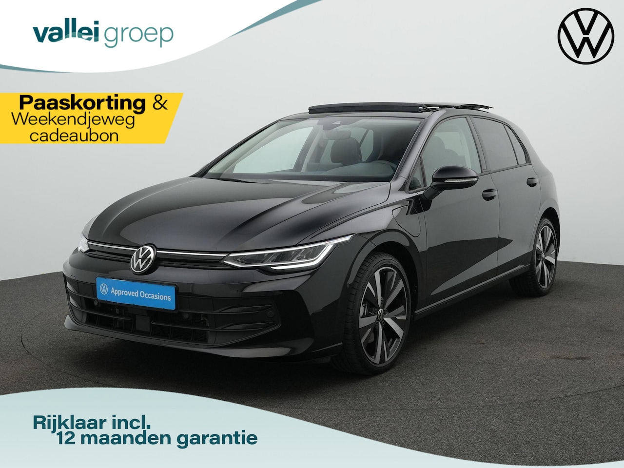 Volkswagen Golf - 1.5 eHybrid 204 pk Life Edition | Panoramadak | Stuur-/stoelverwarming | Achteruitrijcamer - AutoWereld.nl