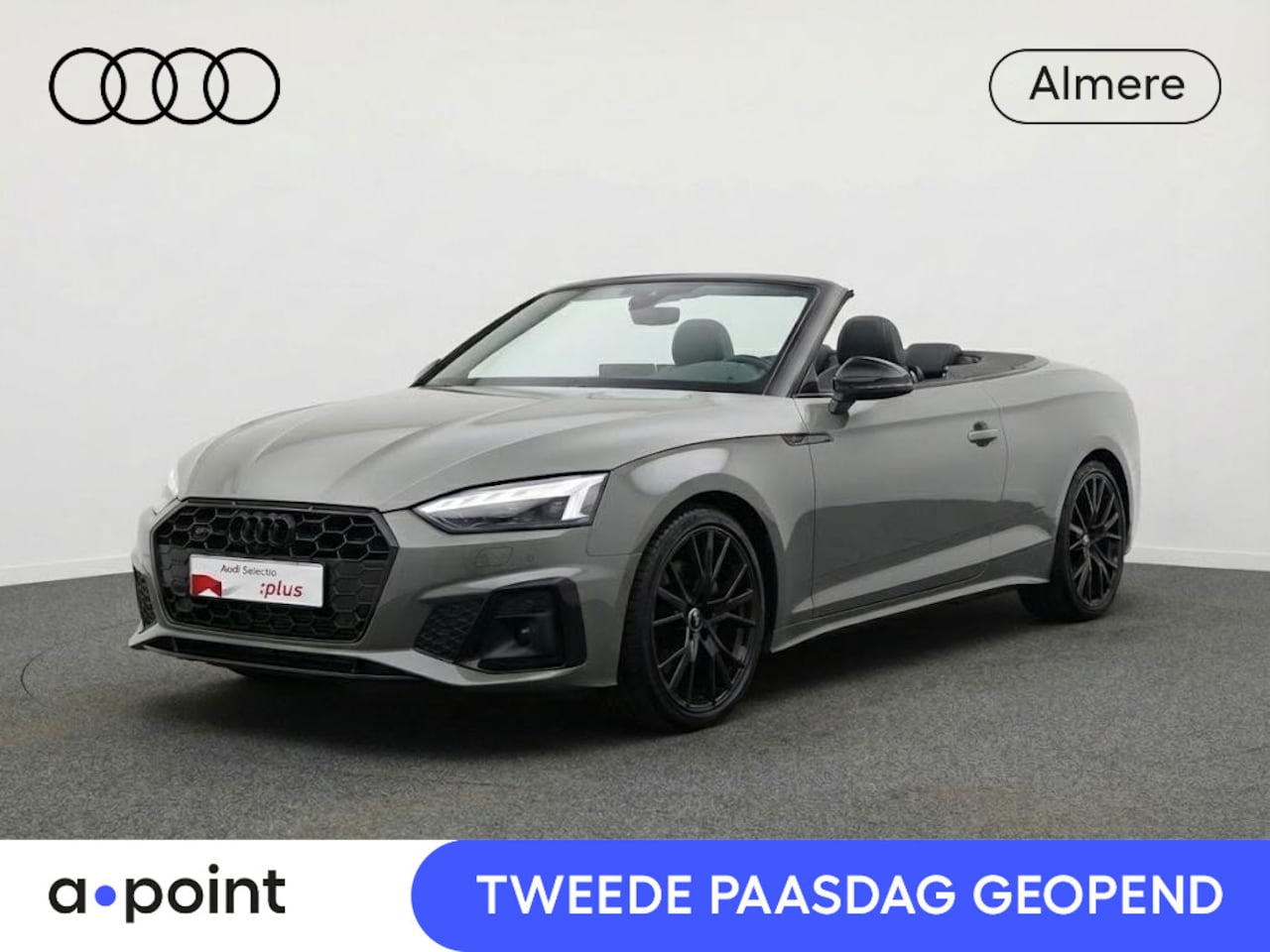 Audi A5 Cabriolet - 35 TFSI S edition 150pk | Airscarf | Stoelverwarming | Virtual cockpit | Black optic | - AutoWereld.nl