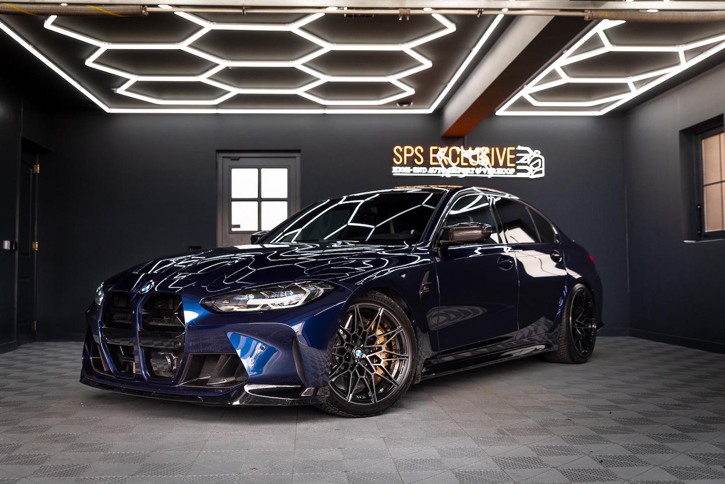 BMW M3 - 3-serie xDrive Competition Keramisch / Buckets / Tansanite / Carbon / 360 / Full option / - AutoWereld.nl