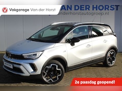 Opel Crossland - 1.2-110pk Turbo 'Elegance'. Mooie en luxe hoogzitter met weinig km's Volautm. airco dual,