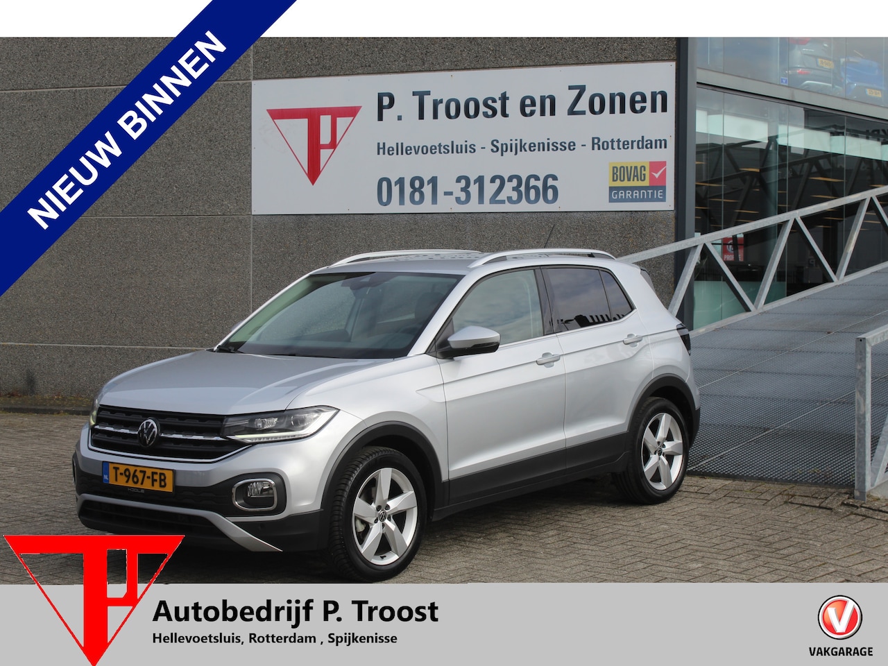 Volkswagen T-Cross - 1.5 TSI Style Stoelverwarming/Achteruitrijcamera/Adaptive cruise control/Lane assist/Apple - AutoWereld.nl