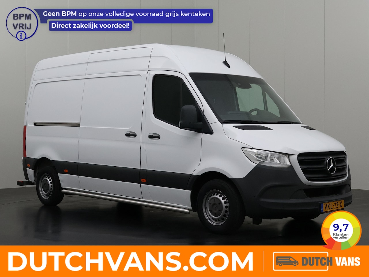 Mercedes-Benz Sprinter - Automaat L2H2 | Navigatie | Camera | Airco | Cruise | 3-Zits - AutoWereld.nl