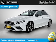 Mercedes-Benz A-klasse - 180 AMG line | Night Pakket | Panorama Schuif-Kanteldak | Sfeerverlichting. | Ledkoplampen