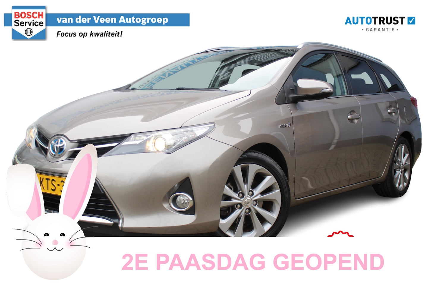 Toyota Auris Touring Sports - 1.8 Hybrid Lease | Incl. 12 maanden Garantie | Panorama dak | Keyless start | Acteruitrijc - AutoWereld.nl