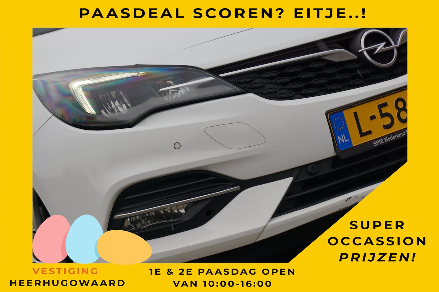 Opel Astra Sports Tourer - 1.2 Edition - Summit White - Pittige Paas Deal - AutoWereld.nl