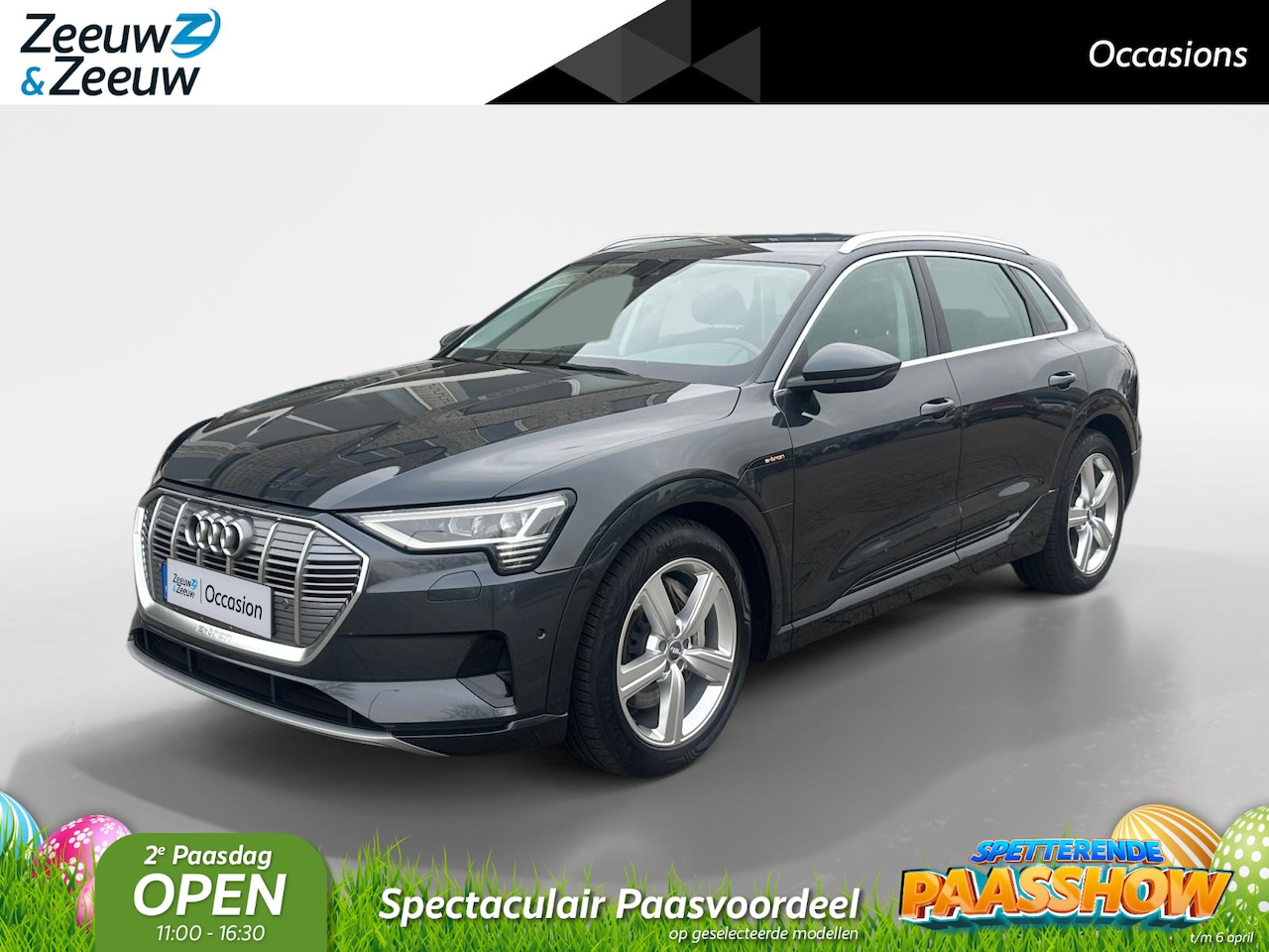 Audi e-tron - e-tron 50 quattro Launch edition 71 kWh | 20 inch | Navigatie | Elec stoelen | PDC v+a | C - AutoWereld.nl