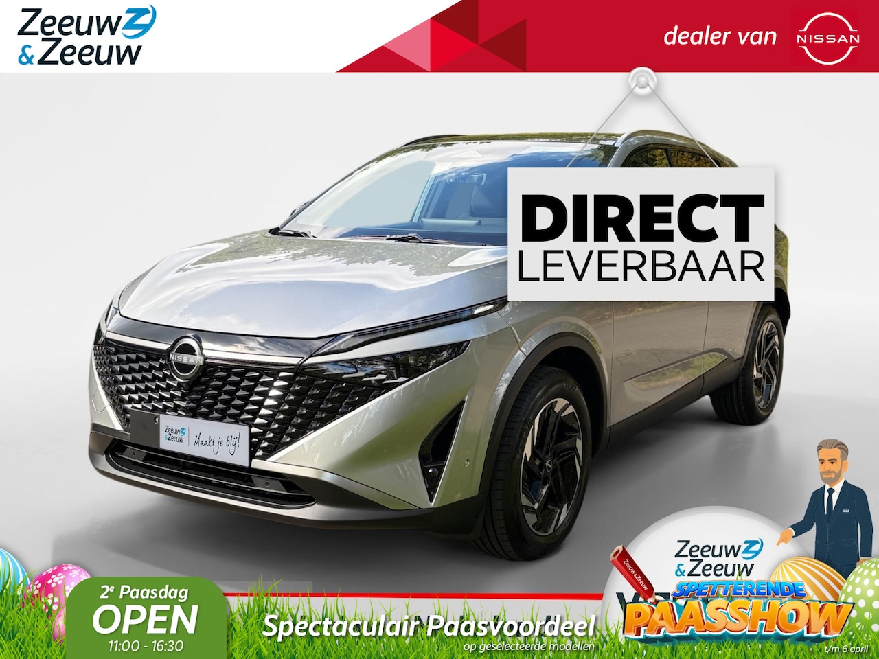 Nissan Qashqai - 1.5 e-Power N-Connecta | DE NIEUWE GENERATIE E-POWER| DIRECT LEVERBAAR | €3500,- KORTING | - AutoWereld.nl