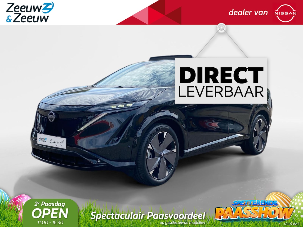 Nissan Ariya - Evolve 91 kWh | €3.000,- voorraad korting inclusief inruilpremie | Navigatie | Apple Carpl - AutoWereld.nl
