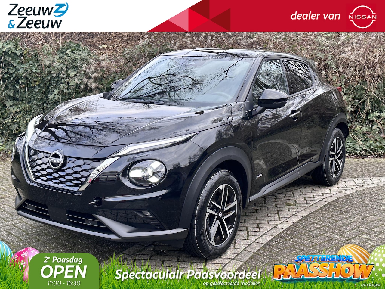 Nissan Juke - 1.6 Hybrid N-Connecta | €4250.- korting inclusief inruilpremie | Nieuwe unieke kleur | Cru - AutoWereld.nl