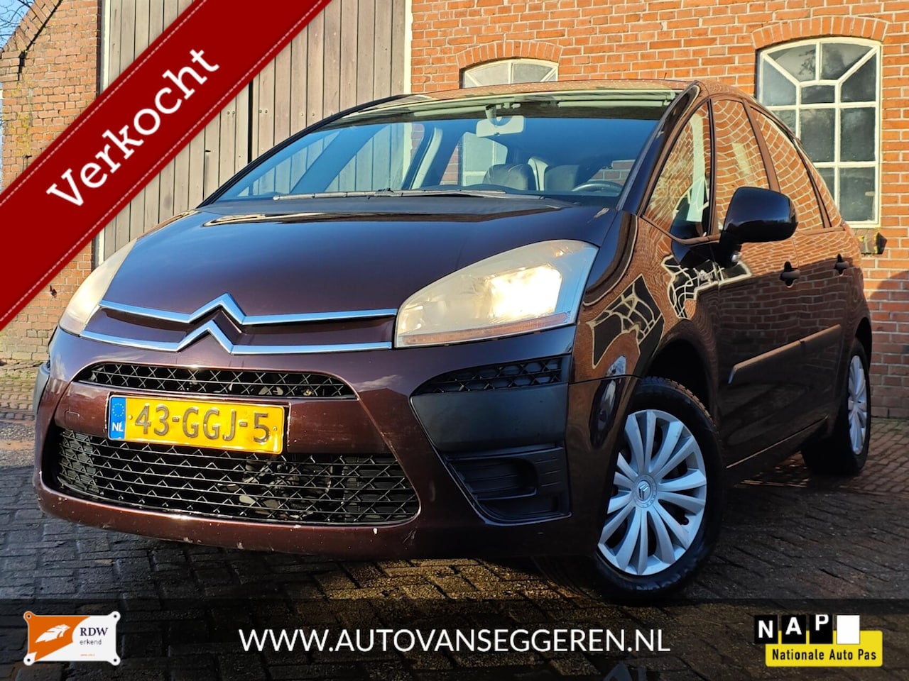 Citroën C4 Picasso - 1.8-16v - Garantie / APK / Cruise/Trekhaak - AutoWereld.nl