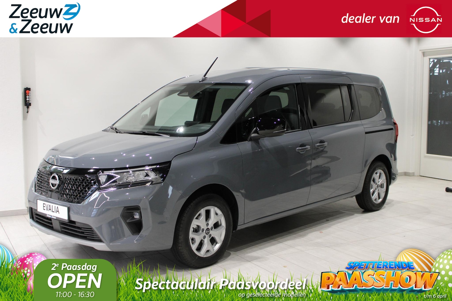 Nissan Townstar Evalia - N-Connecta L2 45 kWh | 100% ELECTRISCHE 7 ZITTER | UIT VOORRAAD MEERDERE KLEUREN LEVERBAAR - AutoWereld.nl