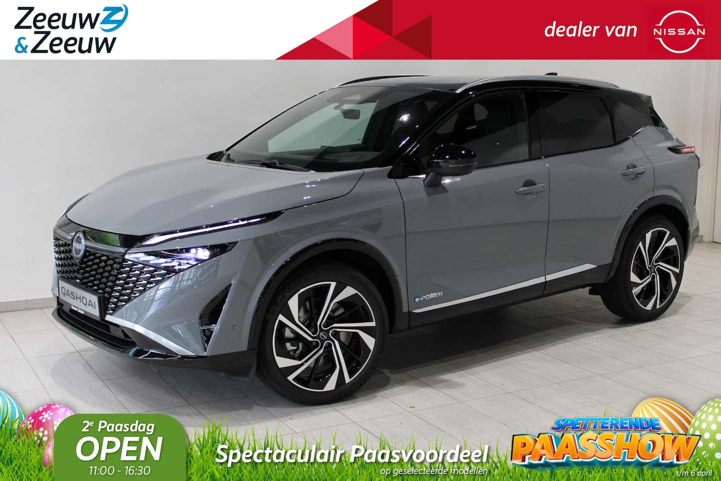 Nissan Qashqai - 1.5 e-Power Tekna Plus DE VERNIEUWDE E-POWER | €3500,- KORTING | UIT VOORRAAD LEVERBAAR | - AutoWereld.nl