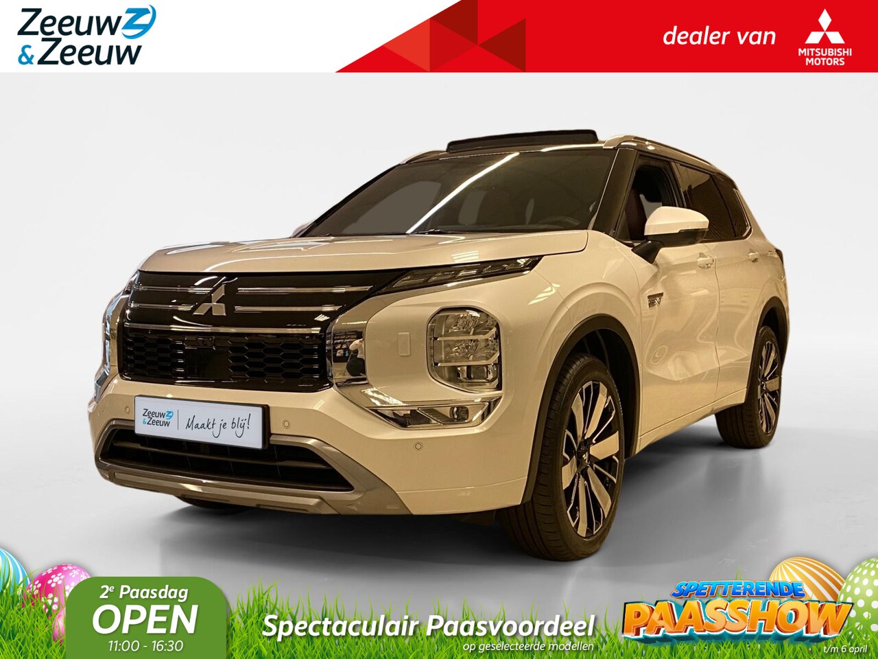 Mitsubishi Outlander - 2.4 PHEV | INSTYLE + | DIRECT LEVERBAAR| ZWART DAK | PRIJS INCL €7.500,- VOORRAAD KORTING - AutoWereld.nl