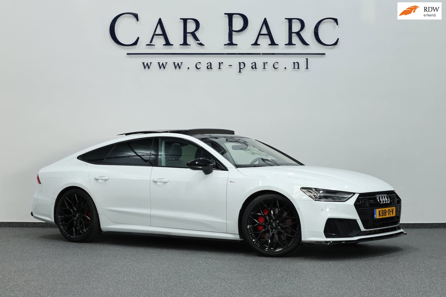 Audi A7 Sportback - 55 TFSI e quattro 3x S-line MAXTON/VIRTUAL/SFEER/PANO/HALF LEDER+S.VERWARMING/21" LMV/CAM/ - AutoWereld.nl