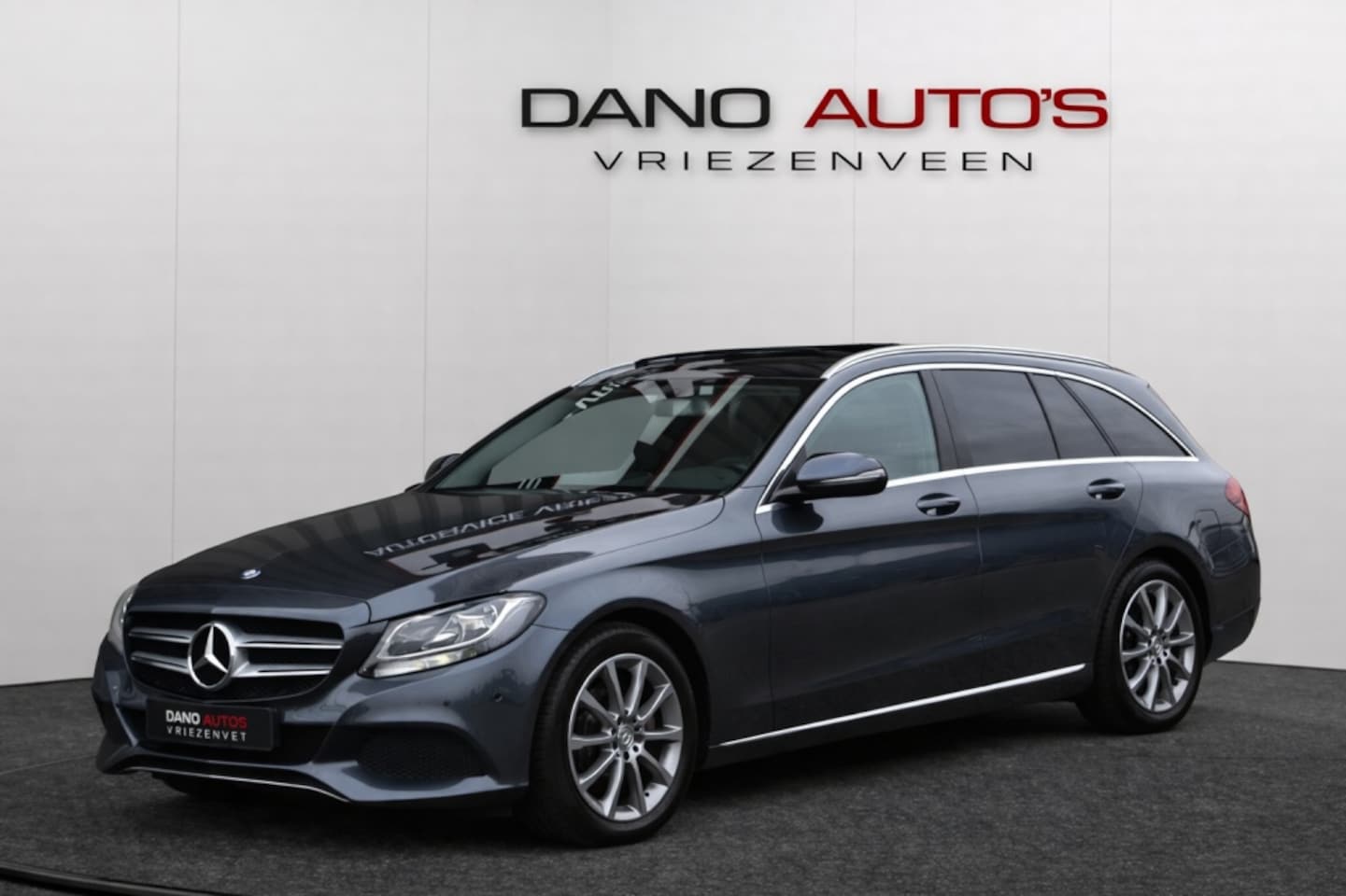 Mercedes-Benz C-klasse Estate - 180 Prestige 156PK Pano/Trekhaak/Navi/17'' - AutoWereld.nl