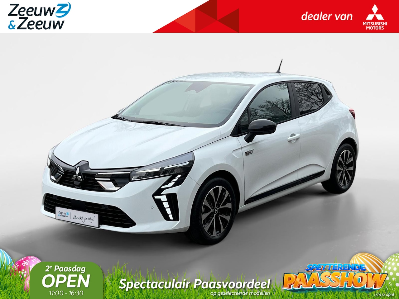 Mitsubishi Colt - 1.6 HEV Intense €4.000, - ACTIE KORTING op voorraad auuto`s! | 8 JAAR GARANTIE | - AutoWereld.nl