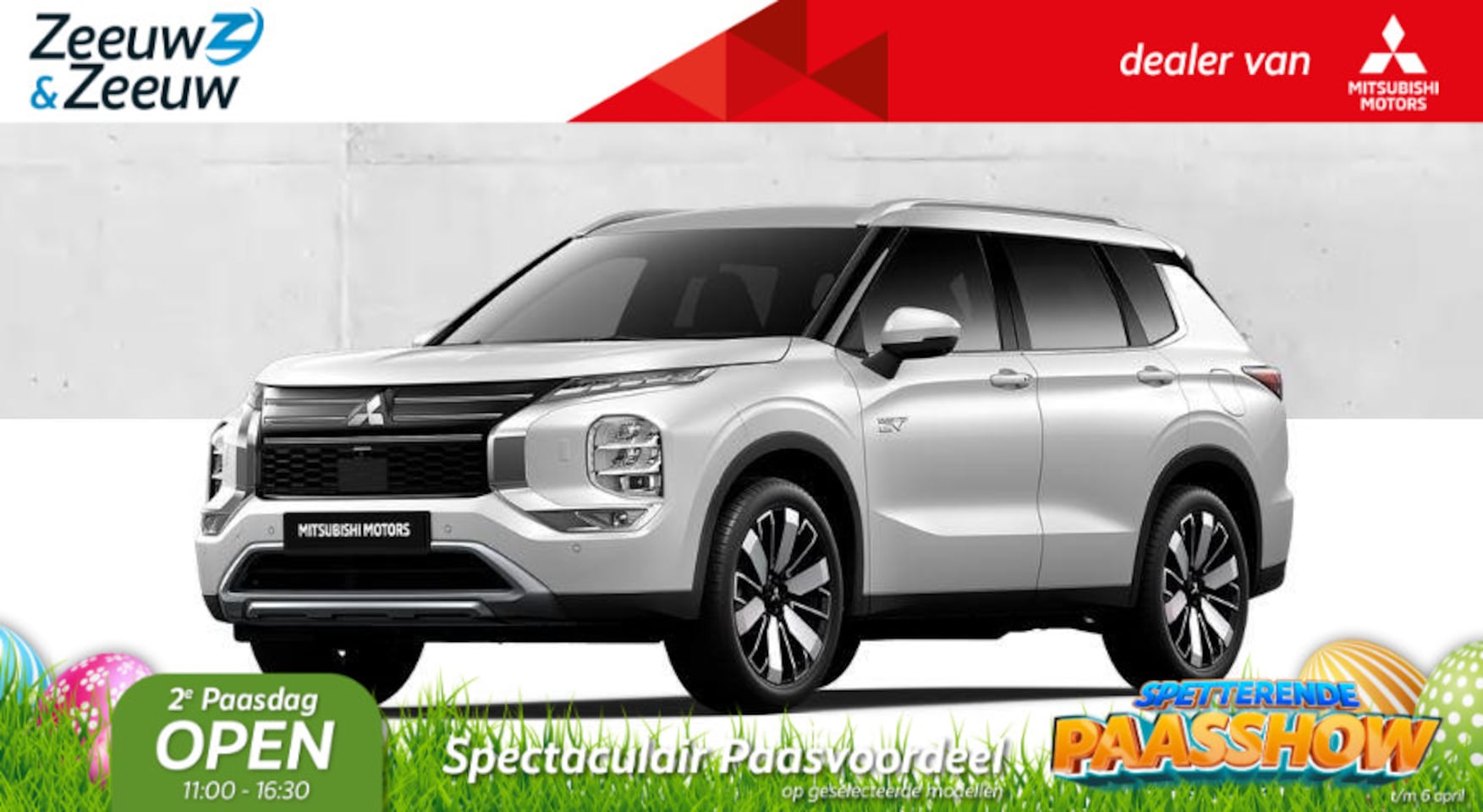 Mitsubishi Outlander - 2.4 PHEV First Edition € 7.500 euro korting eigen voorraad| 8 jaar garantie| Snel leverbaa - AutoWereld.nl