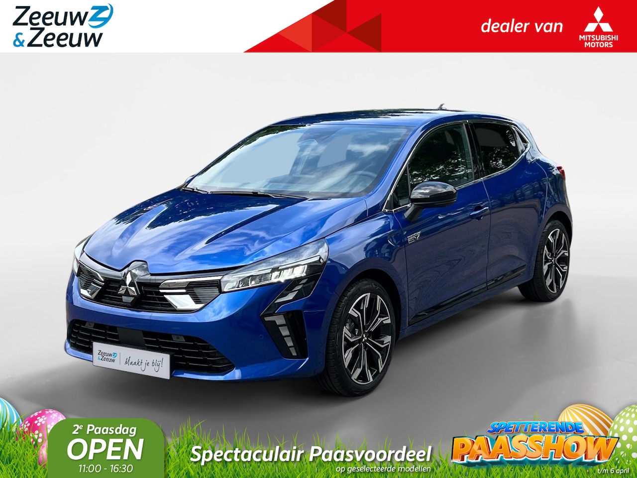 Mitsubishi Colt - 1.6 HEV Instyle €4.000, - ACTIE KORTING op voorraad auuto`s! | 8 JAAR GARANTIE | - AutoWereld.nl