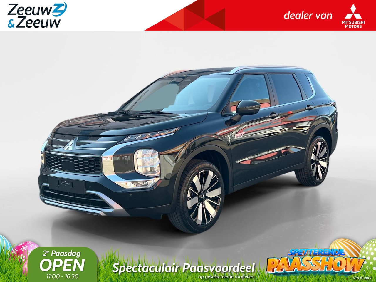 Mitsubishi Outlander - 2.4 PHEV First Edition € 7.500 euro korting eigen voorraad| 8 jaar garantie| Snel leverbaa - AutoWereld.nl