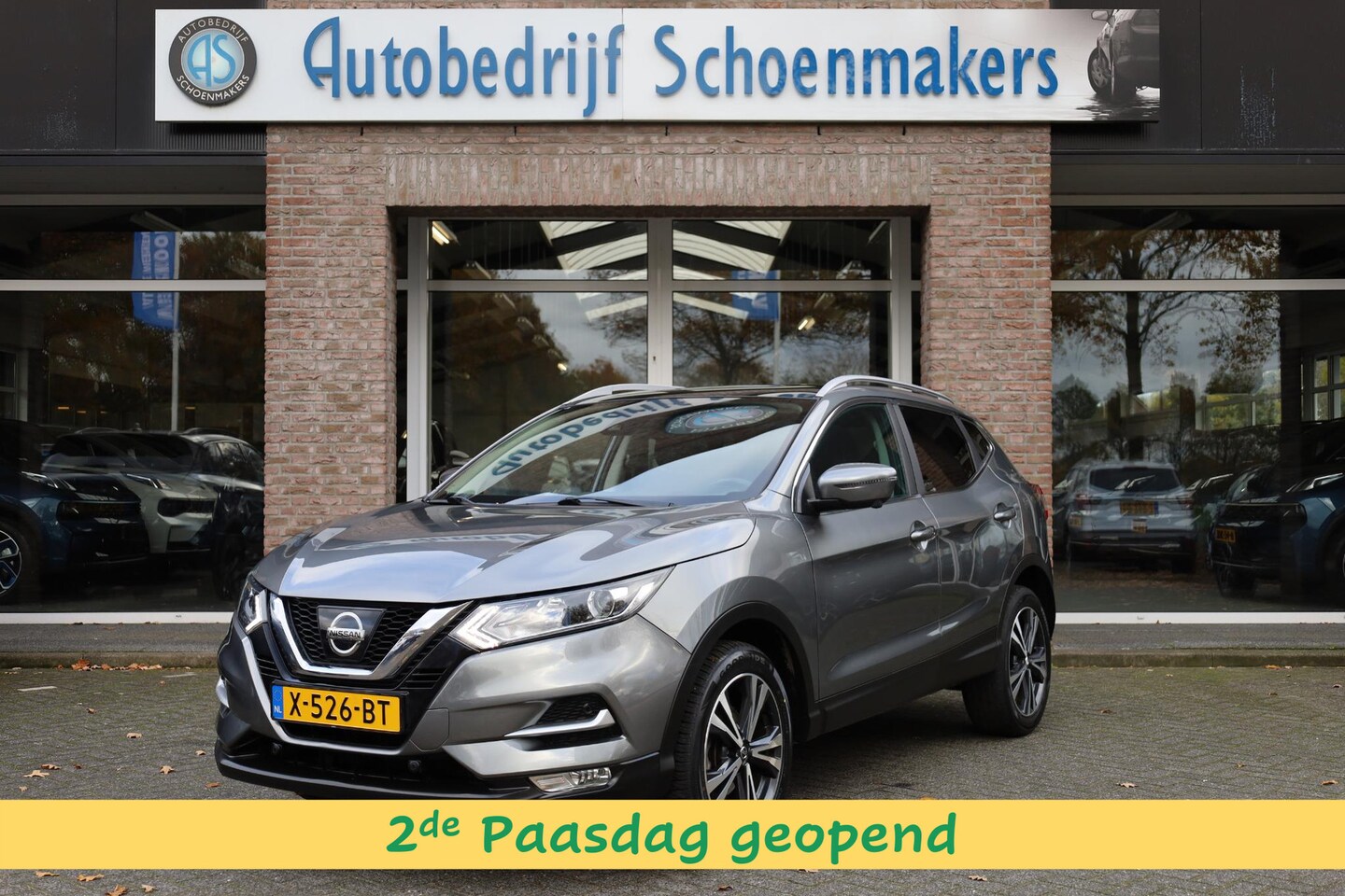 Nissan Qashqai - 1.2 N-Connecta PANO TREKHAAK 360-CAMERA CRUISE CLIMA NAVI DAB 2XPDC 18''LMV - AutoWereld.nl