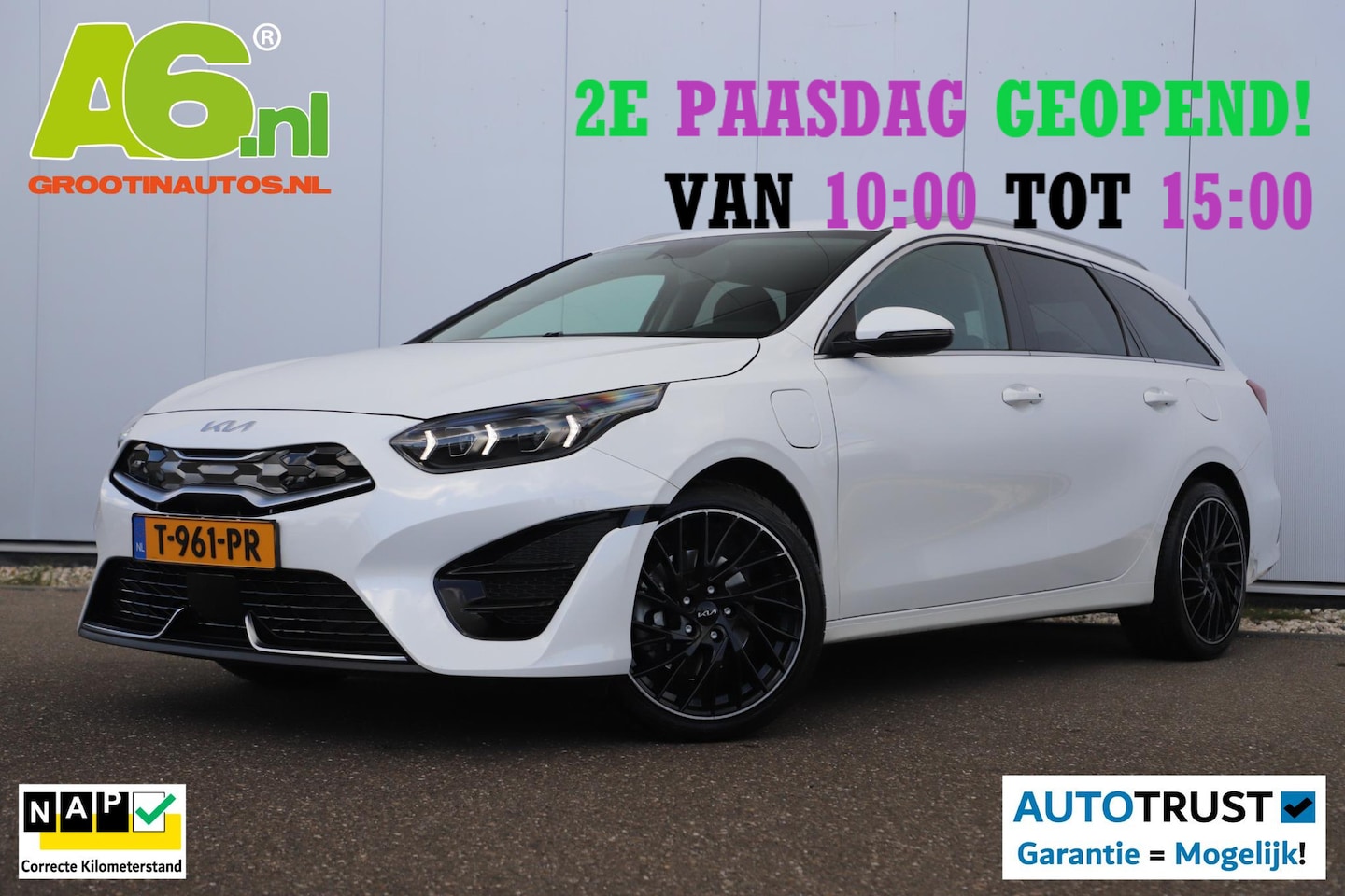 Kia Cee'd Sportswagon - Ceed 1.6 GDI PHEV DynamicPlusLine 18 inch LMV Navigatie Carplay Android Achteruitrijcamera - AutoWereld.nl