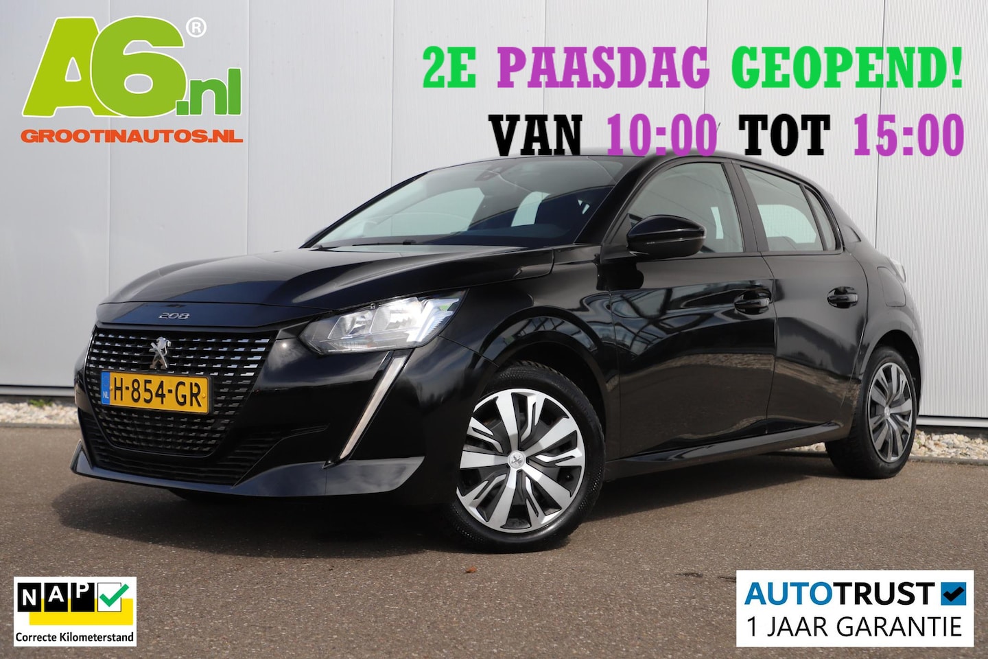 Peugeot 208 - 1.5 BlueHDi Blue Lease Active Trekhaak Navigatie Carplay Android Airco Cruise Control Park - AutoWereld.nl
