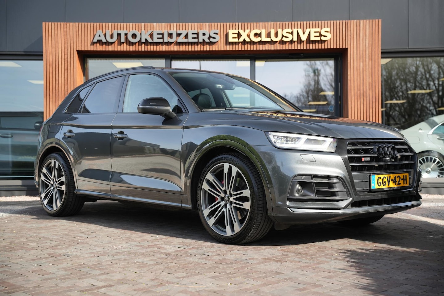 Audi Q5 SQ5 - 3.0 TFSI quattro Pro Line Plus Panoramadak Adapt. Cruise B&O Luxe Leder HeadUp Carbon Trek - AutoWereld.nl