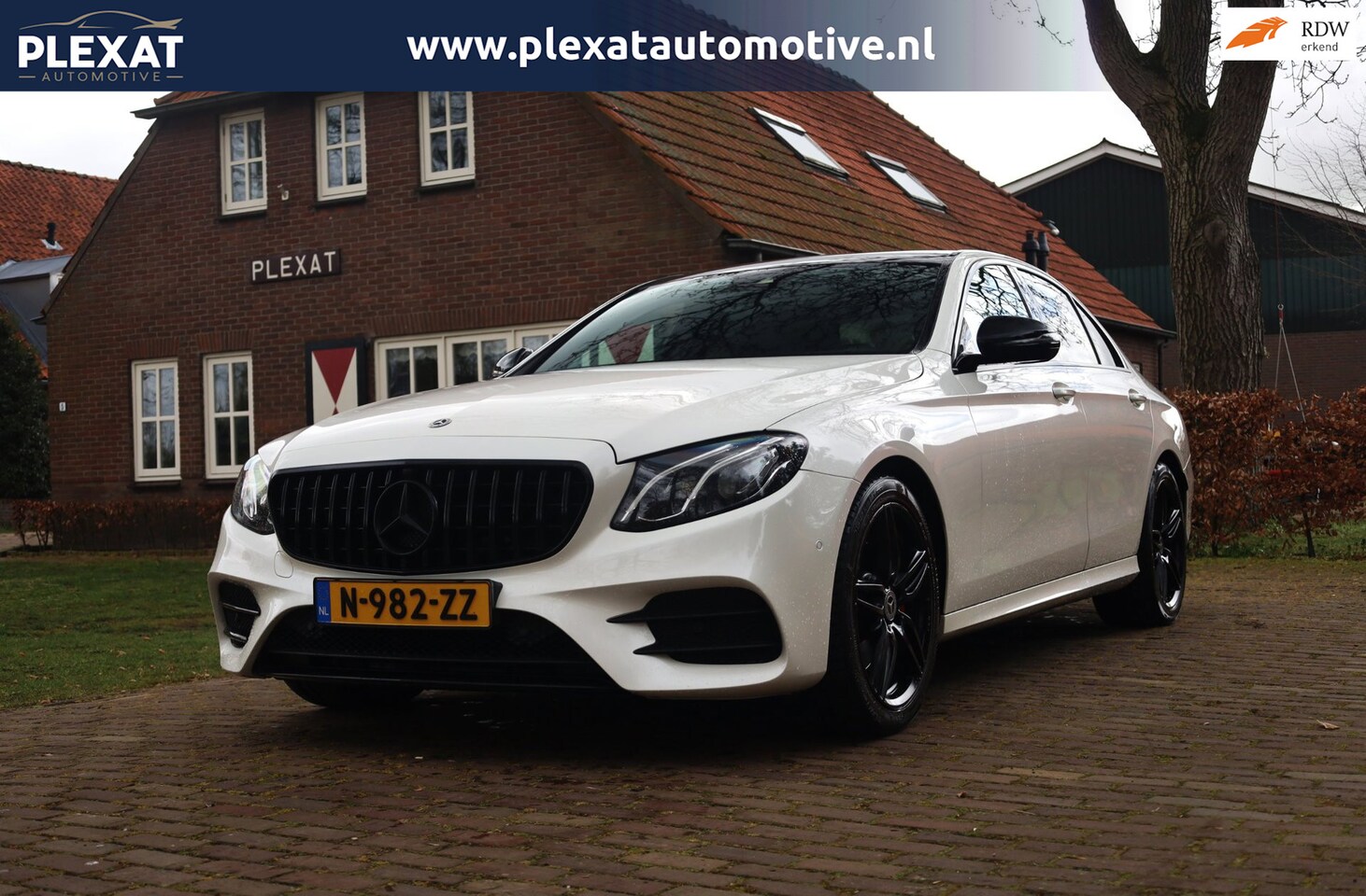 Mercedes-Benz E-klasse - 200 Prestige Aut. | 43-AMG Uitgevoerd | ABC Klep | Sfeerverlichting | Historie | Burmester - AutoWereld.nl