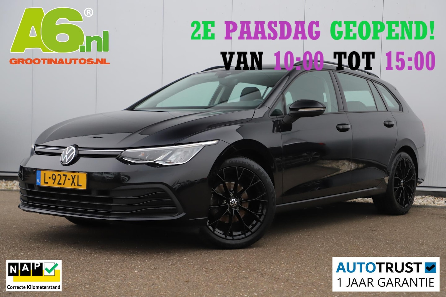Volkswagen Golf Variant - 1.0 TSI Golf 110PK 18 inch LMV Virtual Cockpit Navigatie Carplay Android Clima Adaptive Cr - AutoWereld.nl