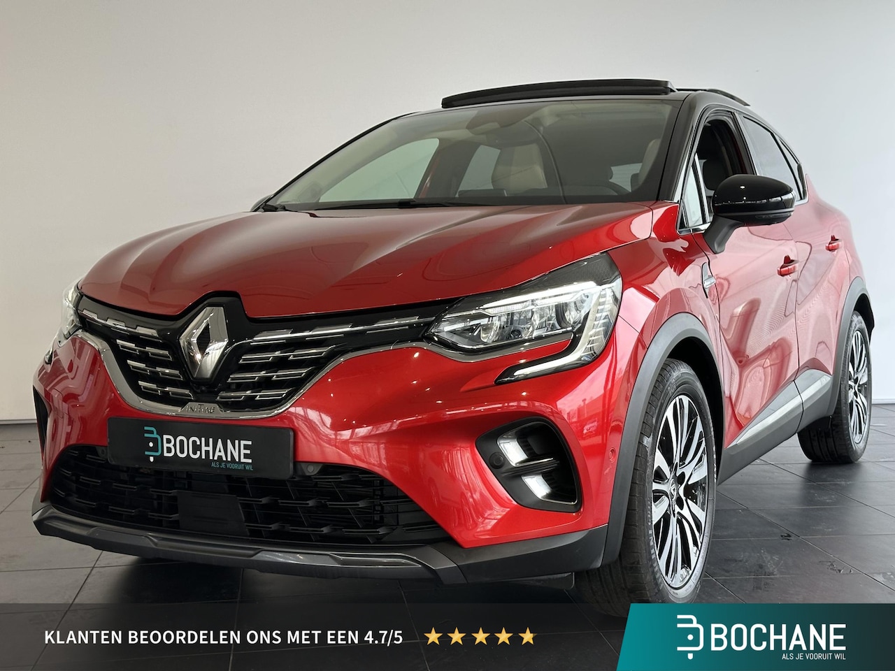 Renault Captur - 1.3 TCe 140 EDC Initiale Paris TREKHAAK | ELEKTRISCH SCHUIF-/KANTELDAK | 360 CAMERA | BOSE - AutoWereld.nl