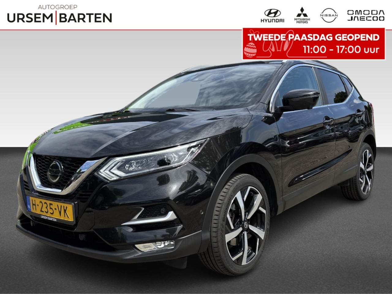 Nissan Qashqai - 1.3 DIG-T Tekna trekhaak 1300kg | 19 inch LM velgen | 360 graden camera | panorama-dak - AutoWereld.nl