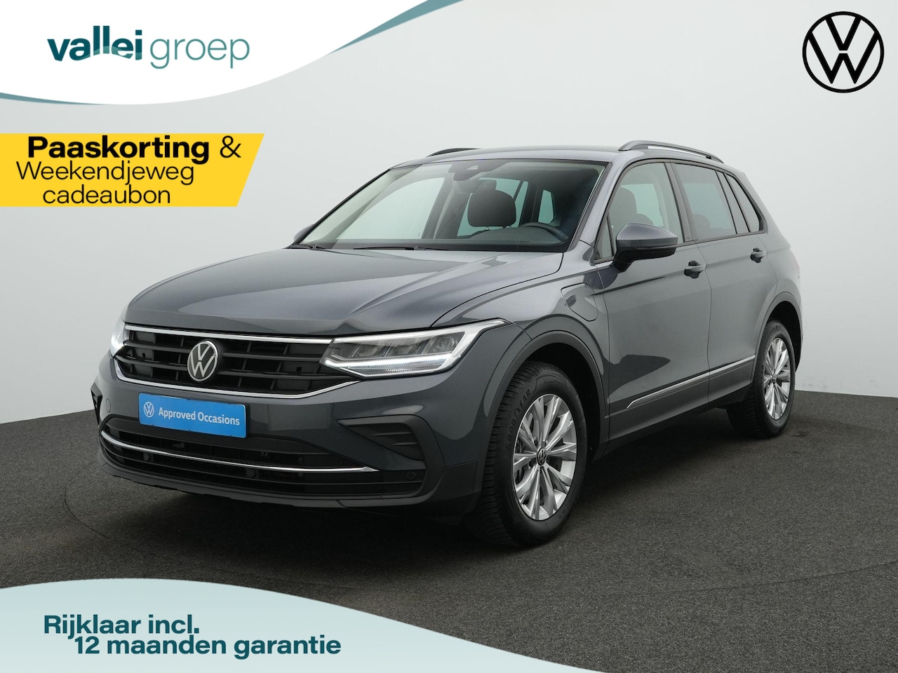 Volkswagen Tiguan - 1.4 TSI eHybrid 245 pk Life Business | Stuur-/stoelverwarming | Achteruitrijcamera | Adapt - AutoWereld.nl