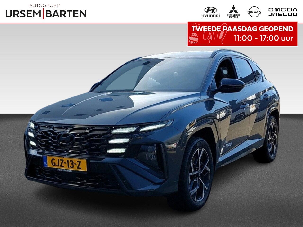 Hyundai Tucson - 1.6 T-GDI PHEV N Line Edition | Automaat | Carplay/Androidauto | Alcantara/leer bekleding - AutoWereld.nl