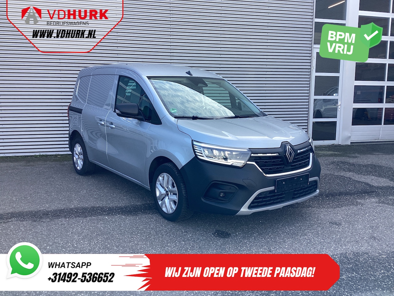 Renault Kangoo - 1.3TCe BENZINE Aut. LED/ Adapt.Cruise/ Carplay/ Virtual Cockpit/ Stoelverw./ Climate/ Navi - AutoWereld.nl