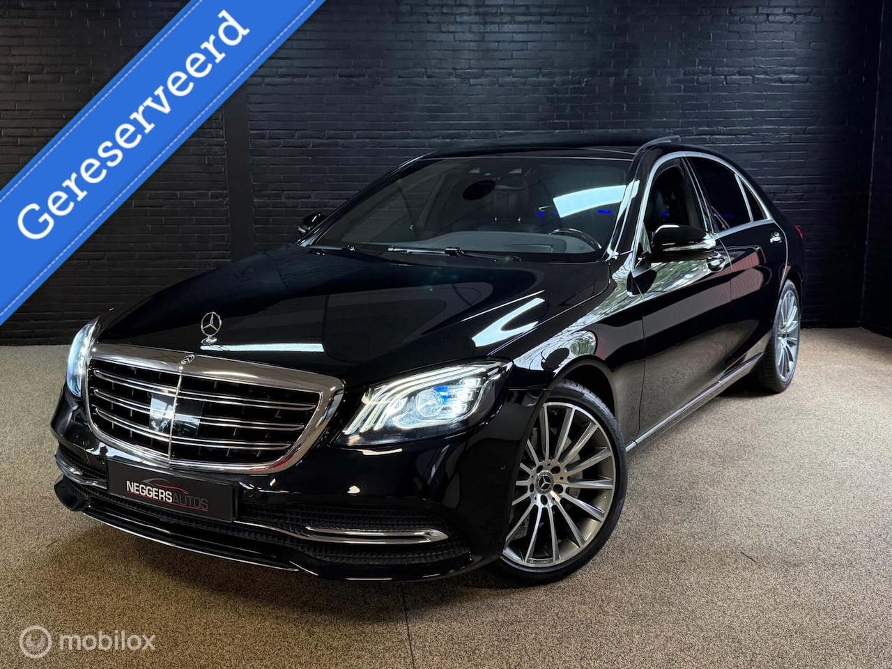 Mercedes-Benz S-klasse - 350d Lang Premium Plus | Burmester | Night Vision | Massage | 20” | - AutoWereld.nl