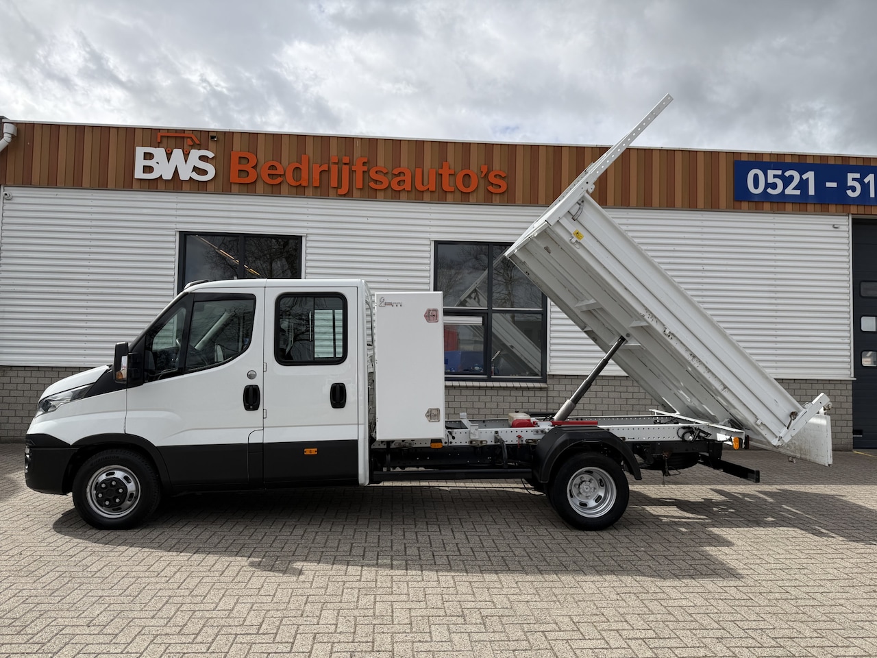 Iveco Daily - 35C14D euro 6 / DC 6 persoons / JPM kipper / vaste prijs rijklaar € 24.950 ex btw / lease - AutoWereld.nl