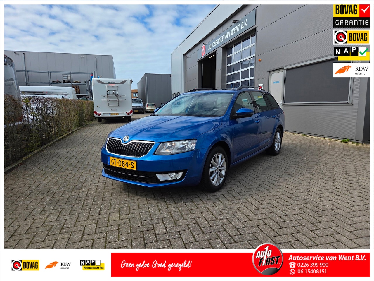 Skoda Octavia Combi - 1.2 TSI Greentech Ambition Businessline Navi/Pano/Trekhaak/ECC/ - AutoWereld.nl