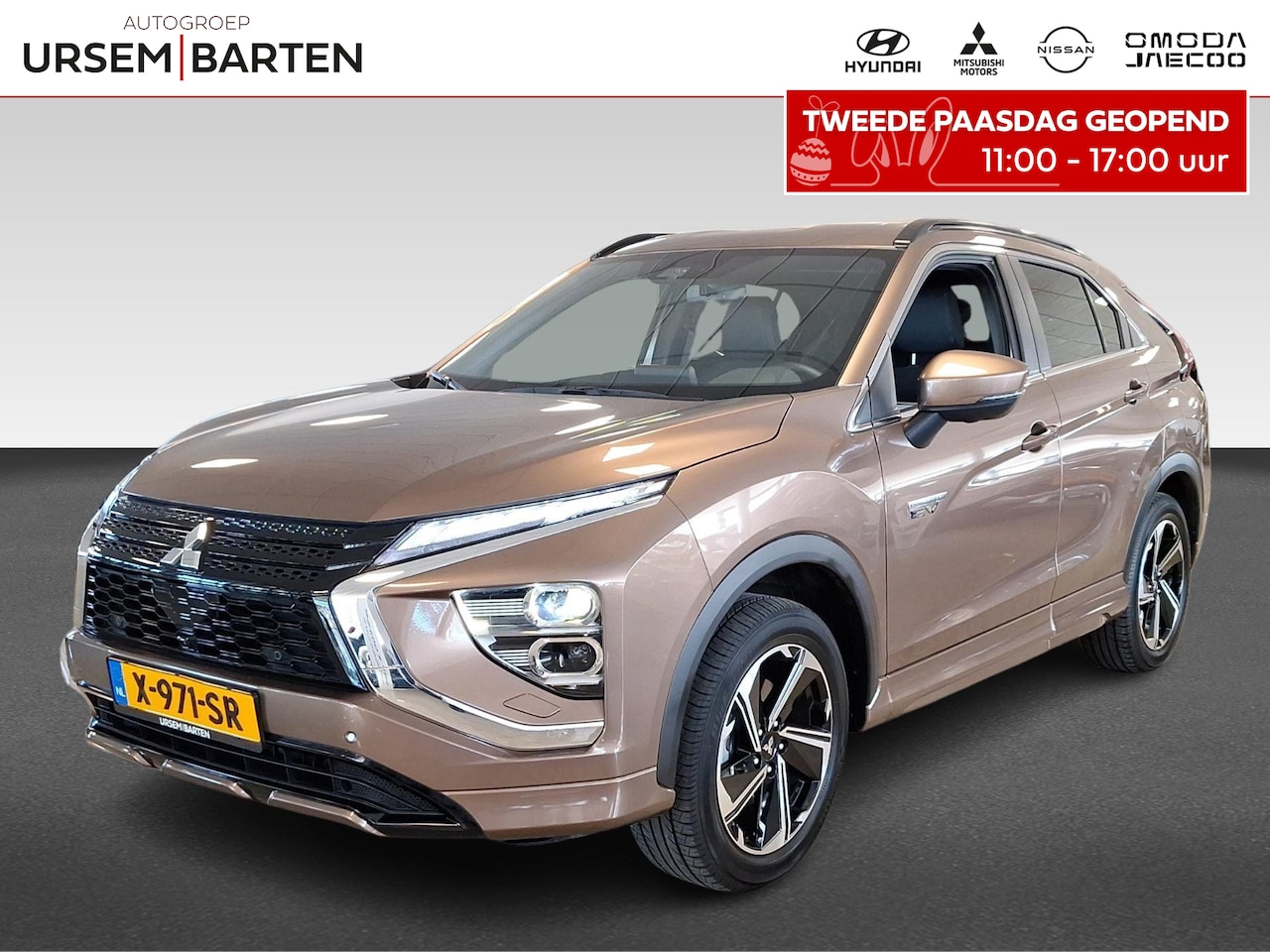 Mitsubishi Eclipse Cross - 2.4 PHEV Executive Navigatie|Parkeersensensors|Stoelverwarming|Half leder - AutoWereld.nl