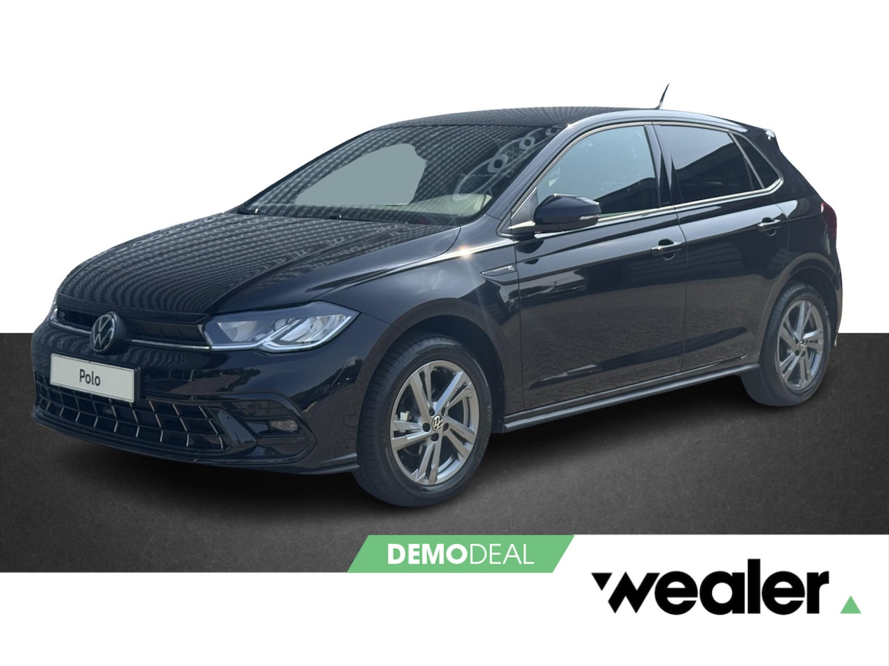 Volkswagen Polo - R-Line 1.0 70 kW / 95 pk TSI Hatchback | Multimedia pakket | Digital cockpit pro | Achteru - AutoWereld.nl