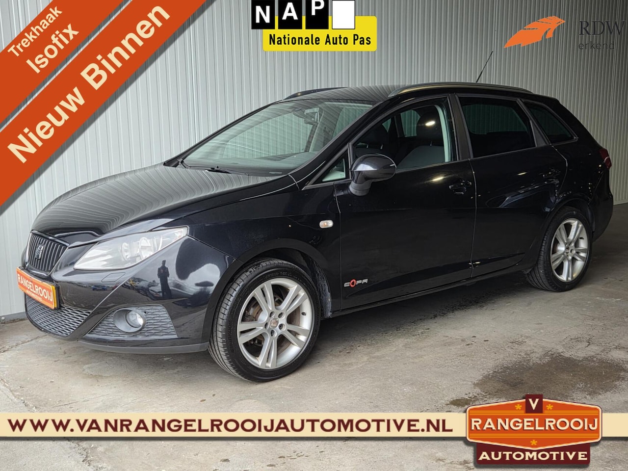 SEAT Ibiza ST - 1.4 COPA 1.4 COPA, clima, cruise, stoelverw., trekh., 17" lmv - AutoWereld.nl